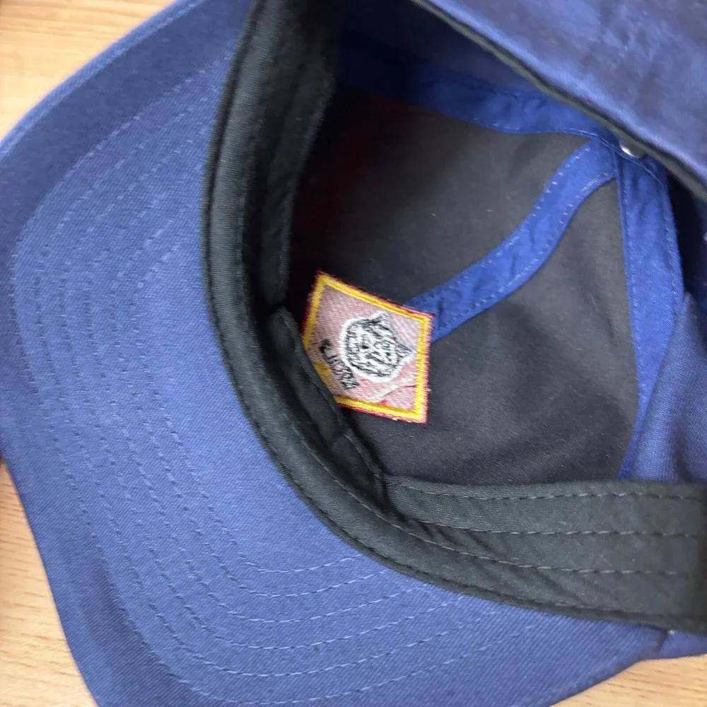 Boy Scouts Hat Cap Strap Back Blue Youth‎ Boys Wolf Cub Adjustable NWT